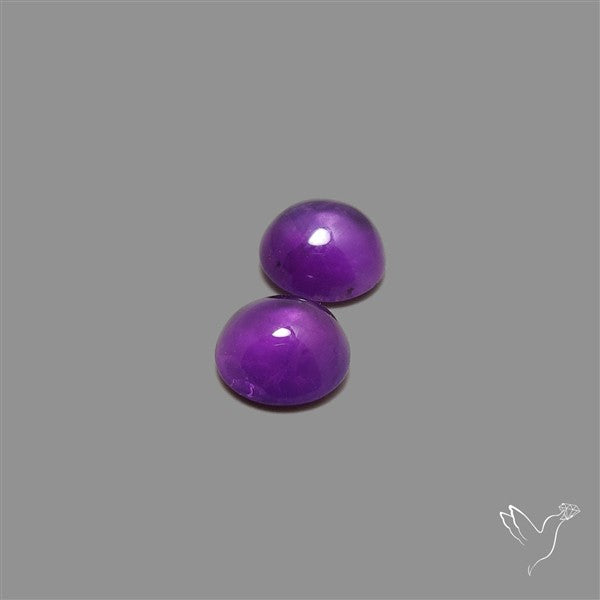 Gemmy Amethyst Pair