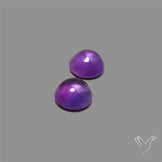 Gemmy Amethyst Pair