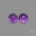 Gemmy Amethyst Pair