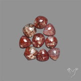 Rose Cut Indonesian Red Moss Agate Lot