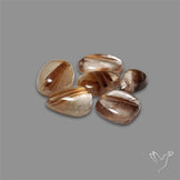Golden Rutilated Quartz Cabochons Lot