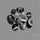 Black Banded Agate Cabochons Lot