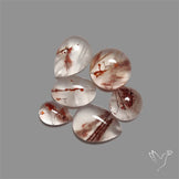 Iron Quartz Cabochons Lot