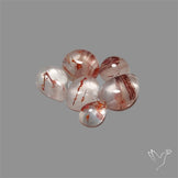 Iron Quartz Cabochons Lot