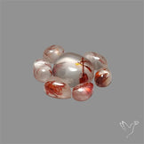 Iron Quartz Cabochons Lot