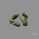 Raw Face Moldavite (Polished Flat Backed)