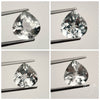 Faceted Clear White Topaz Lot