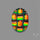 Aurora Opal Checker Carving Doublet
