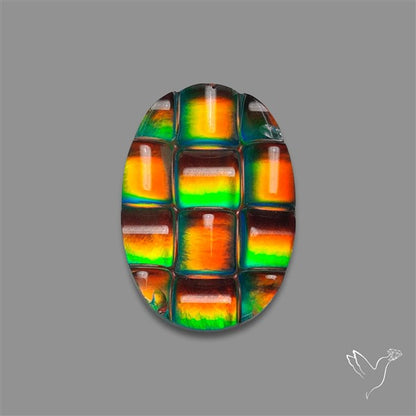 Aurora Opal Checker Carving Doublet