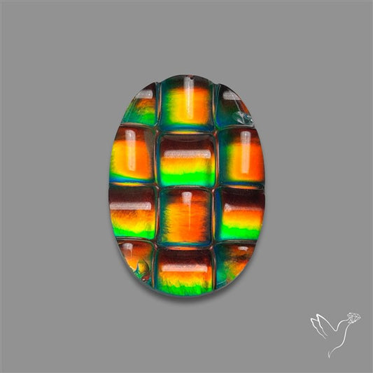 Aurora Opal Checker Carving Doublet
