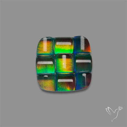 Aurora Opal Checker Carving Doublet