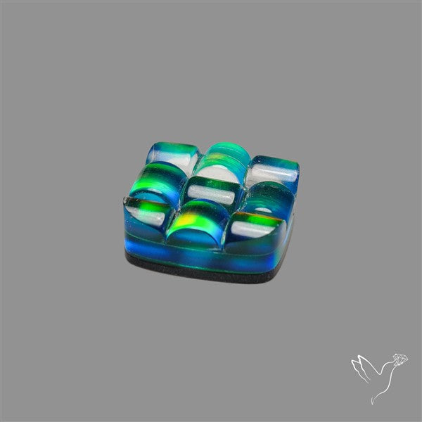 Aurora Opal Checker Carving Doublet