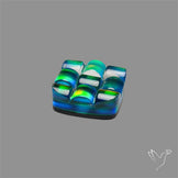 Aurora Opal Checker Carving Doublet