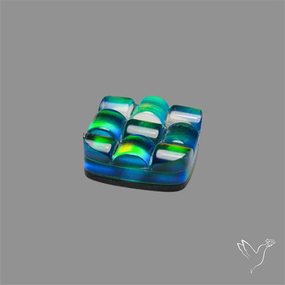Aurora Opal Checker Carving Doublet