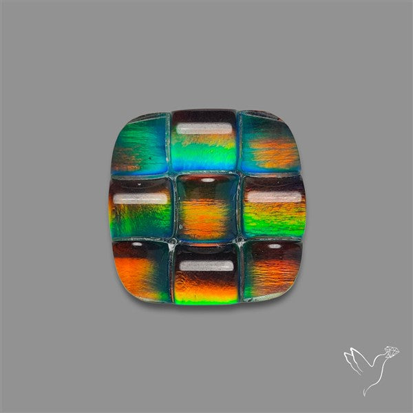 Aurora Opal Checker Carving Doublet