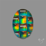 Aurora Opal Checker Carving Doublet