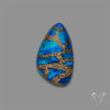 Blue Aurora Opal Copper Mosaic Doublet