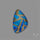 Blue Aurora Opal Copper Mosaic Doublet