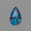 Blue Aurora Opal Copper Mosaic Doublet