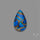 Blue Aurora Opal Copper Mosaic Doublet