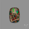 Aurora Opal Copper Mosaic Doublet