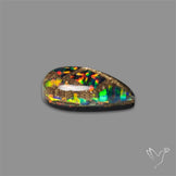 Aurora Opal Copper Mosaic Doublet