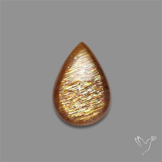 Meteor Shower Sunstone Cabochon