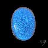Belomorite Blue Moonstone Cabochon Russian