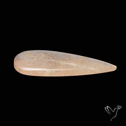 Belomorite Blue Moonstone Cabochon Russian