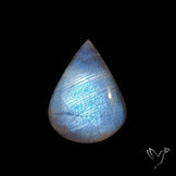 Belomorite Blue Moonstone Cabochon Russian