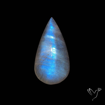 Belomorite Blue Moonstone Cabochon Russian
