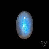 Belomorite Blue Moonstone Cabochon Russian