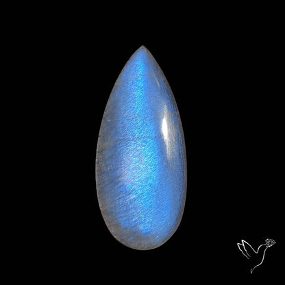 Belomorite Blue Moonstone Cabochon Russian