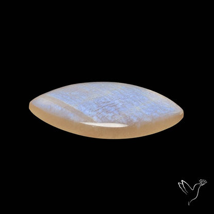 Belomorite Blue Moonstone Cabochon Russian