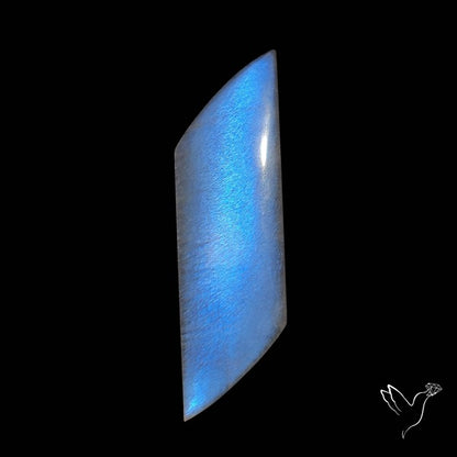 Belomorite Blue Moonstone Cabochon Russian