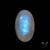 Belomorite Blue Moonstone Cabochon Russian