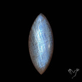 Belomorite Blue Moonstone Cabochon Russian