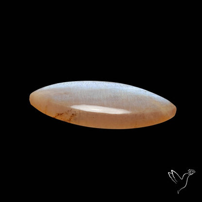 Belomorite Blue Moonstone Cabochon Russian