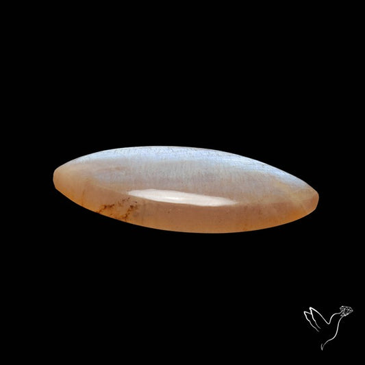 Belomorite Blue Moonstone Cabochon Russian