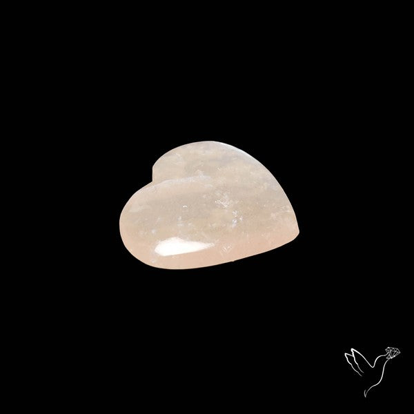 Belomorite Blue Moonstone Heart Cabochon