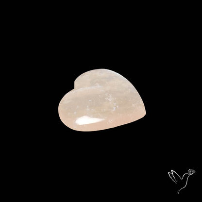 Belomorite Blue Moonstone Heart Cabochon