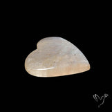 Belomorite Blue Moonstone Heart Cabochon