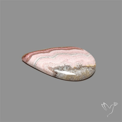 Pink Crazylace Agate Cabochon