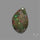 Dark Green Hubei Turquoise Cabochon