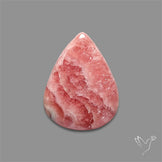 Gemmy Rhodochrosite Cabochon