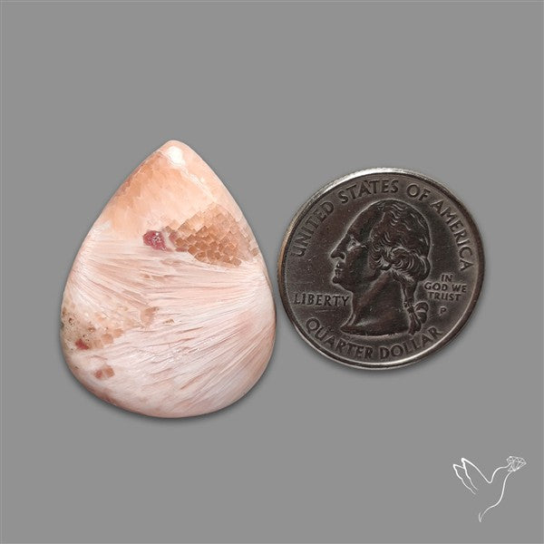 Pink Scolecite Cabochon