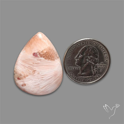 Pink Scolecite Cabochon