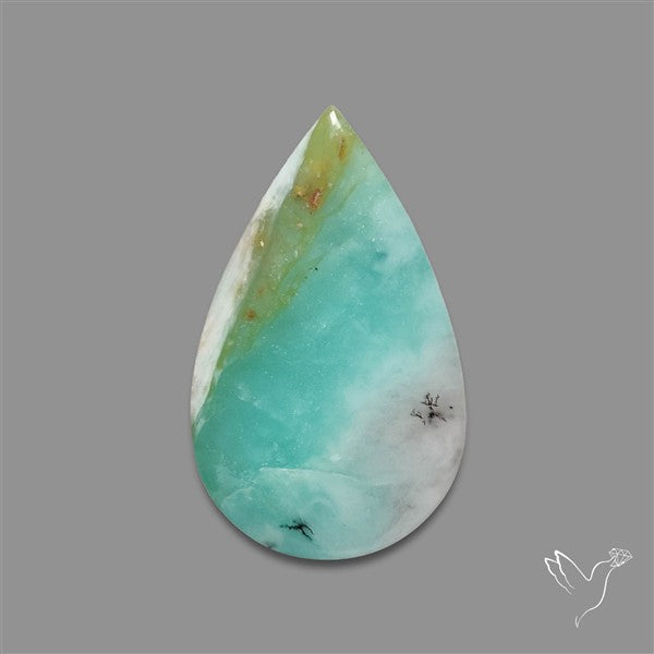 Peruvian Blue Opal Cabochon