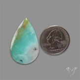 Peruvian Blue Opal Cabochon