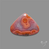 Moroccan Seam Agate Cabochon